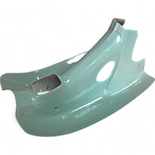 Front legshield cover grey fit - front,